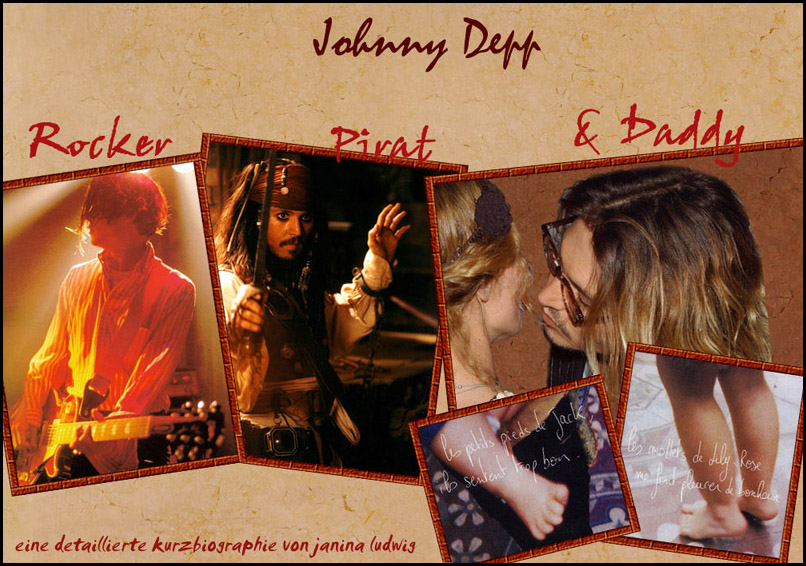 Johnny Depp-rocker pirat und daddy04