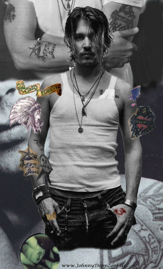 Johnny Depp Zone - Johnny's Tattoos